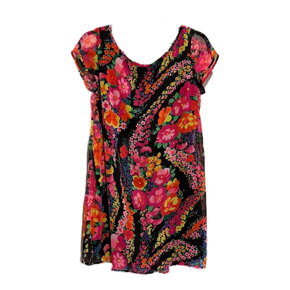 Show Me Your MuMu Vintage Psychedelic Mini Dress